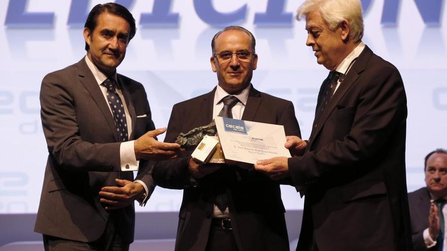 Rodríguez Revilla, Cecale de Oro de Zamora, recoge su premio