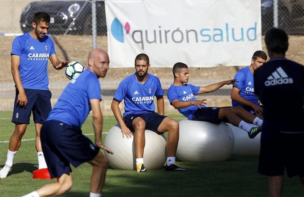 Entrenamiento del Real Zaragoza