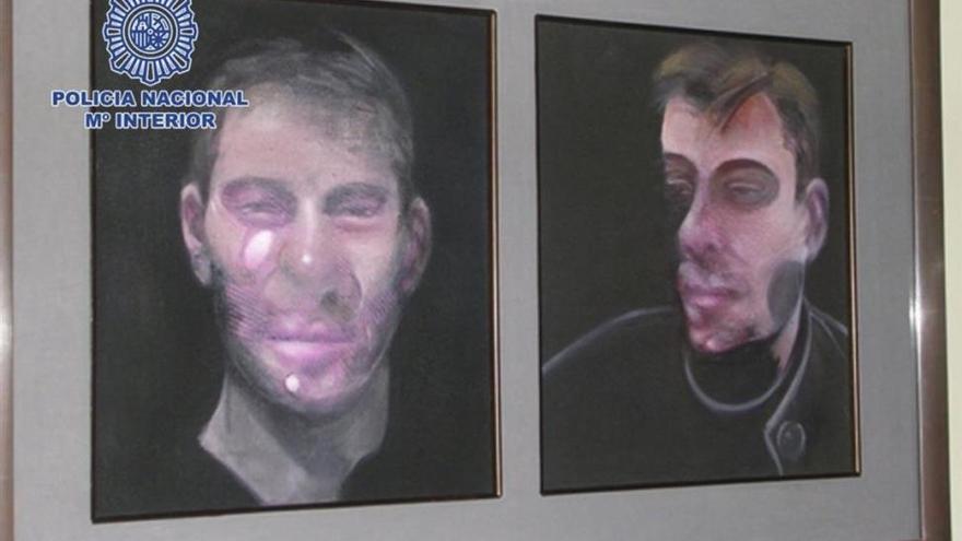 La Policía recupera tres de los cinco cuadros robados de Francis Bacon