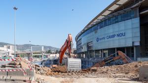 Así siguen las sorprendentes obras del Spotify Camp Nou