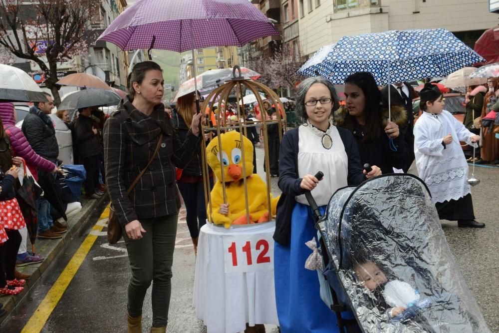 Carnaval infantil en Mieres y Pola de Lena