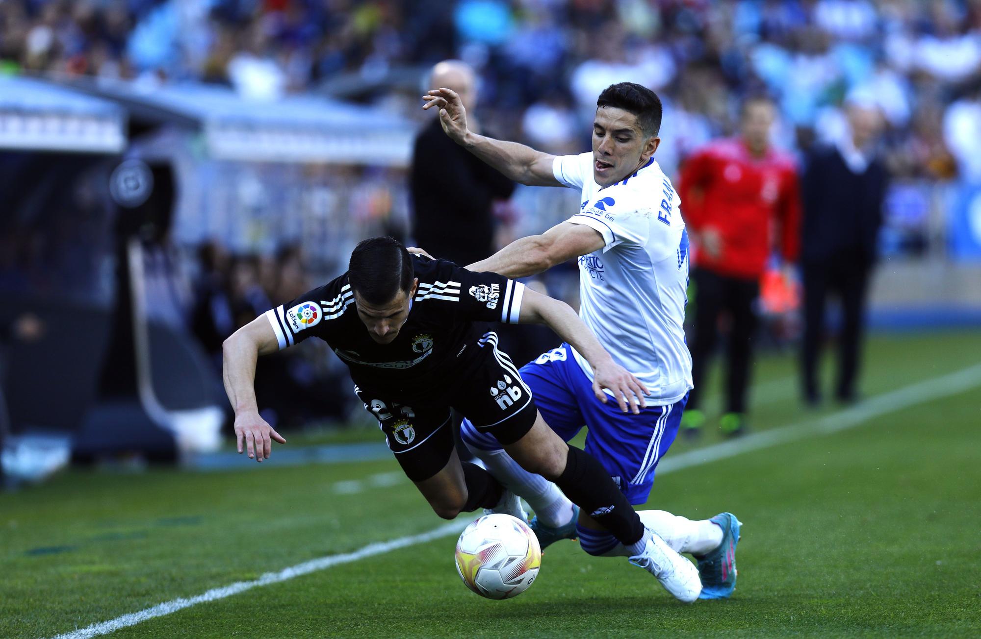 Las imágenes del Real Zaragoza - Burgos