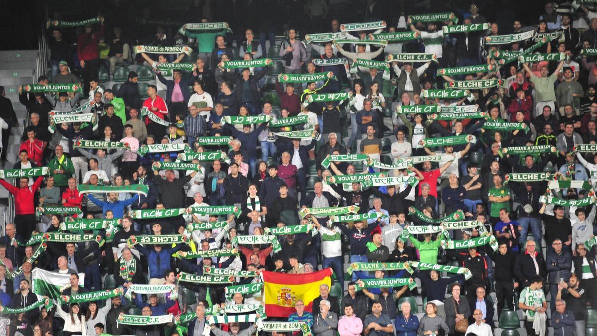 El Elche financia parte del desplazamiento de sus aficionados para el ...