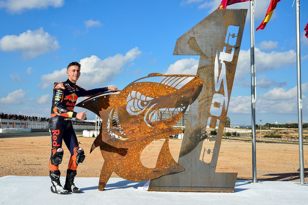 Curva de Pedro Acosta en el Circuito de Cartagena