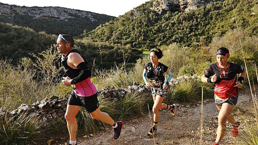 Dominio menorquín en la primera edición de Trail dels Barrancs.