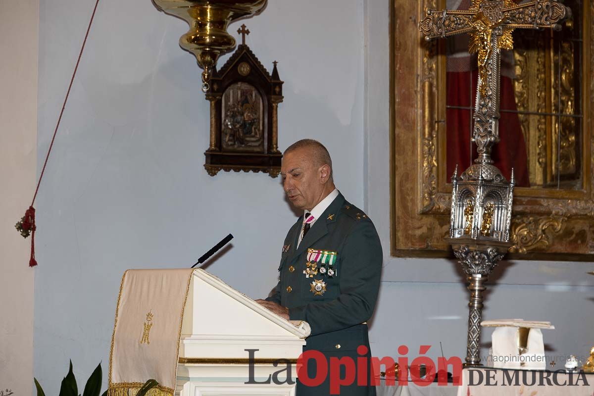 Celebración de la patrona de la Guardia Civil en Caravaca