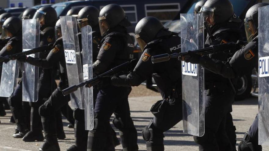Aumentan a 80 los policías asturianos que vigilarán en Madrid la final de la Copa Libertadores