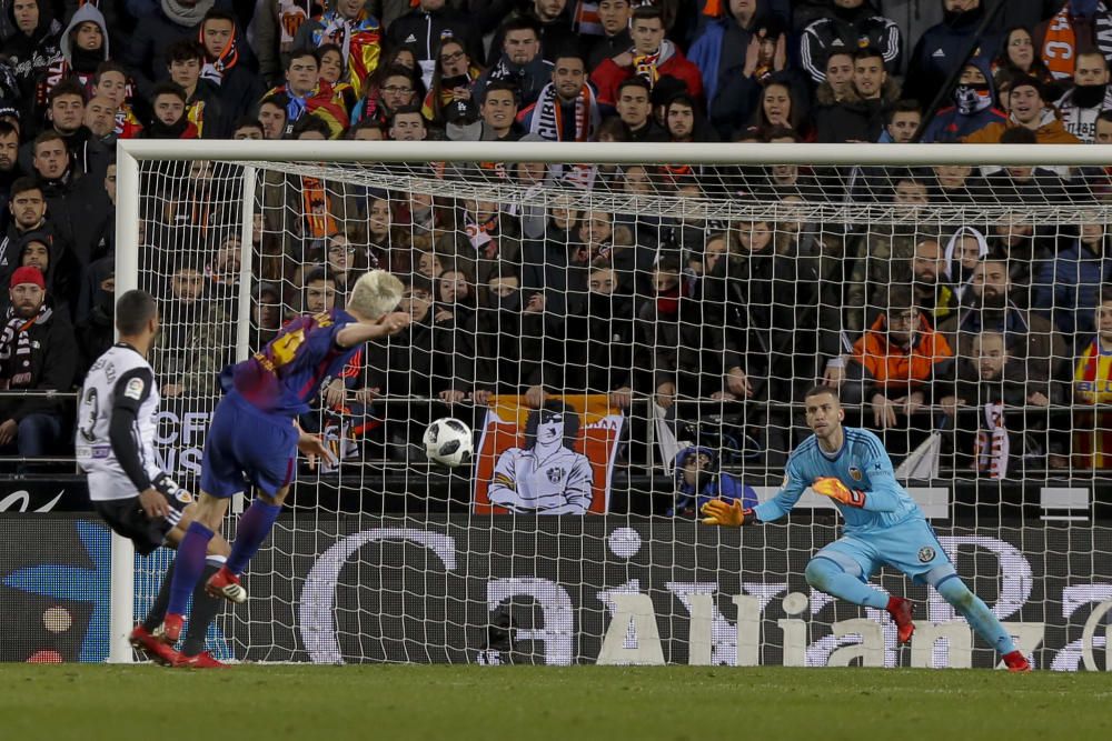 Semifinal de la Copa del Rey: Valencia - Barcelona