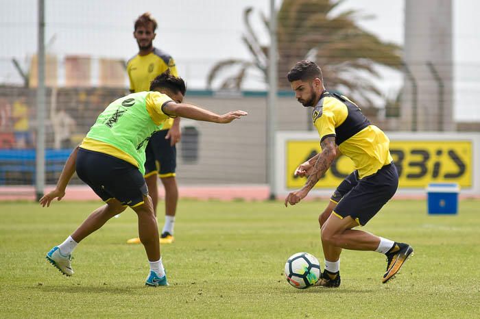 Entrenamiento de la Unión Deportiva Las Palmas