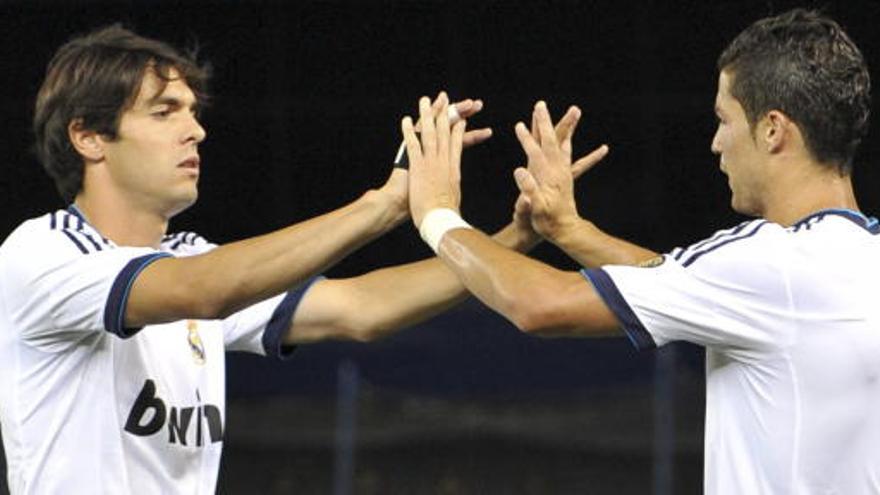 Ronaldo y Kaká.