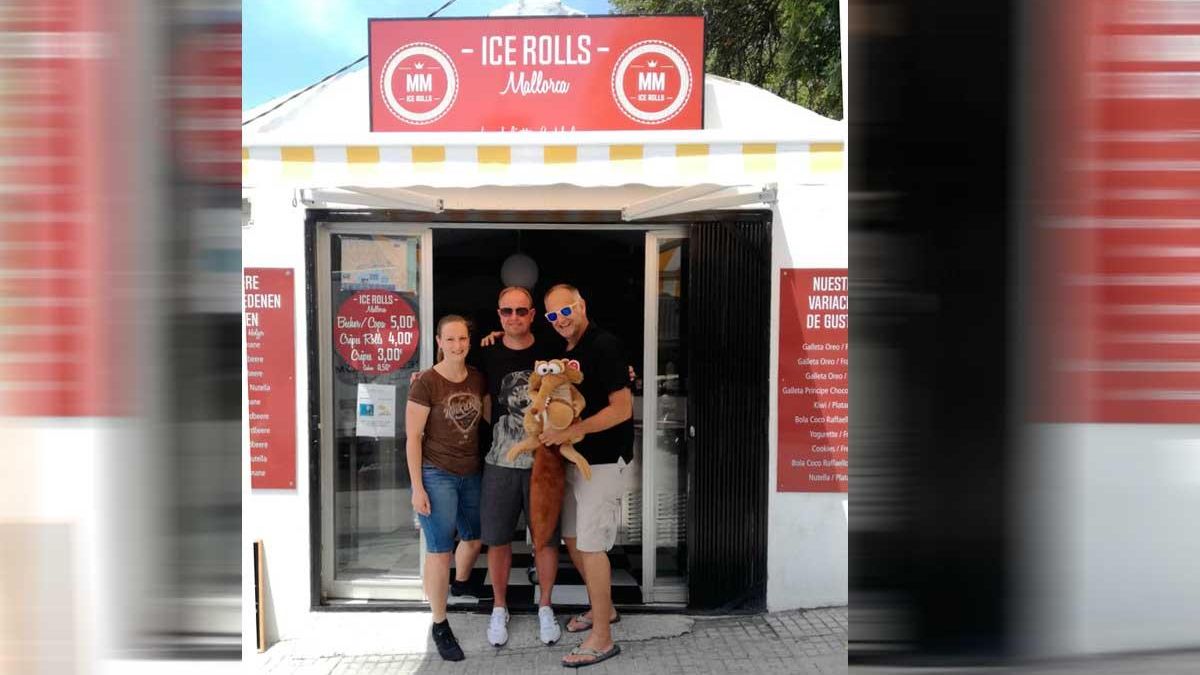 Der Ice-Rolls-Laden war das erste Projekt der Bombiens.