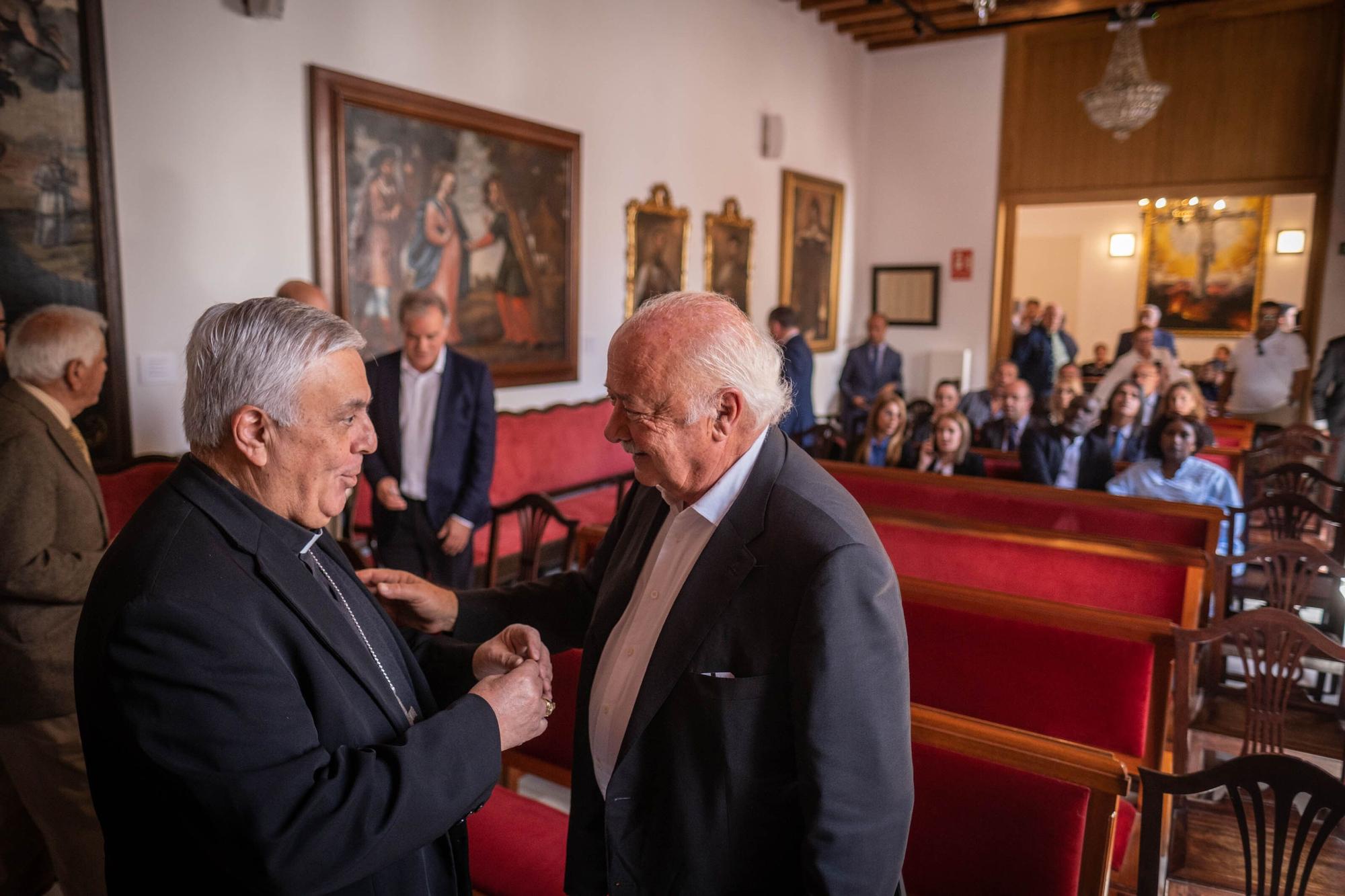 Presentación del velatorio de la plaza del Cristo de La Laguna