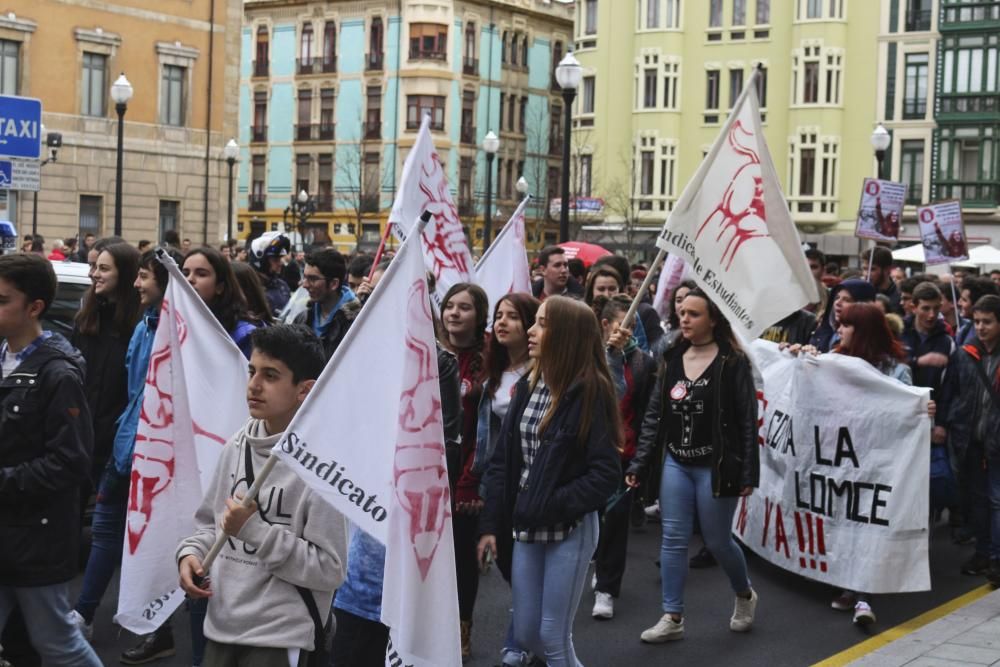 Manifestación de estudianteS