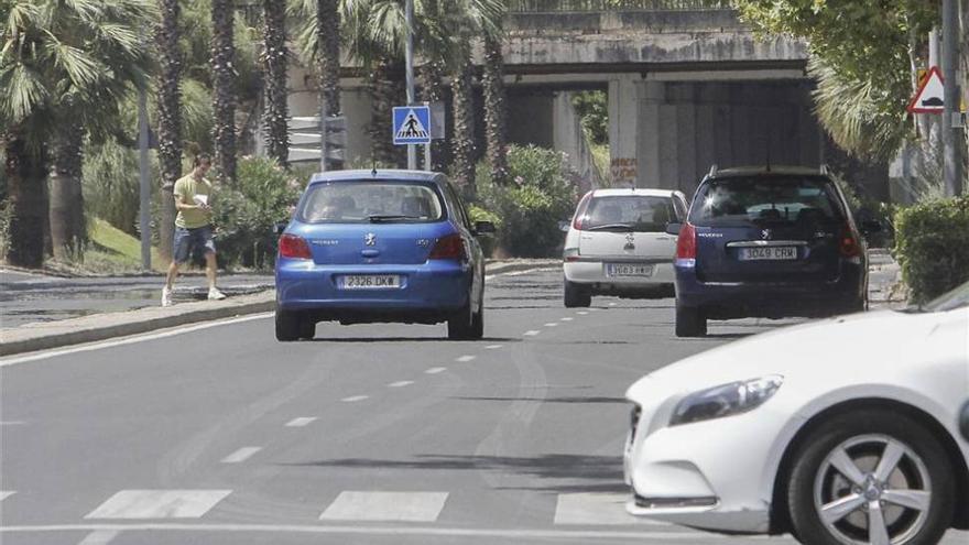 La avenida de la Hispanidad de Cáceres, &#039;zona 30&#039;