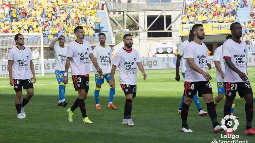 Samuel Shashoua, el pasado sábado, antes de iniciar la disputa del derbi.