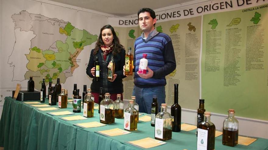 Muestra de aceites con Denominación de Origen