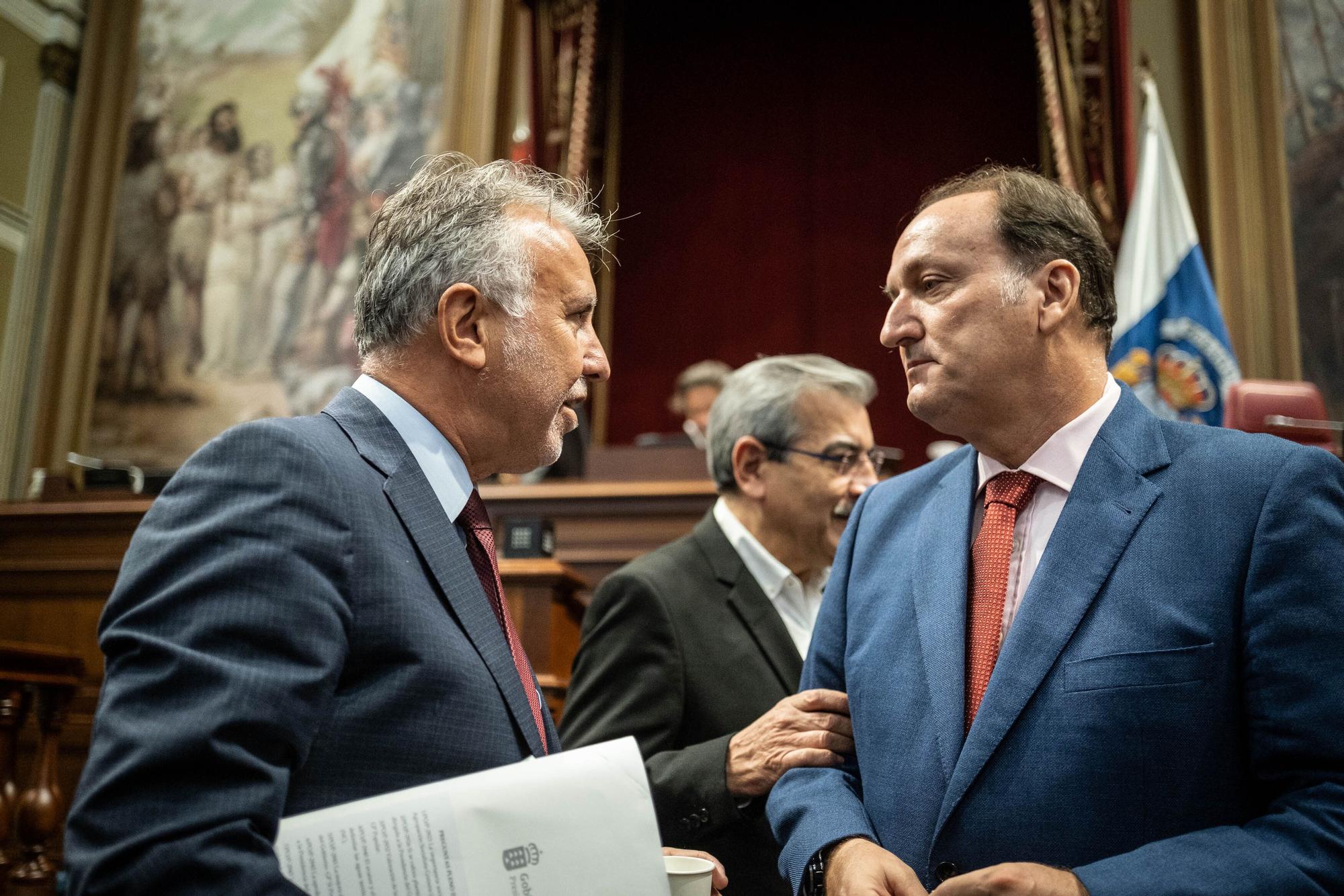 Pleno del Parlamento de Canarias (9/11/22)