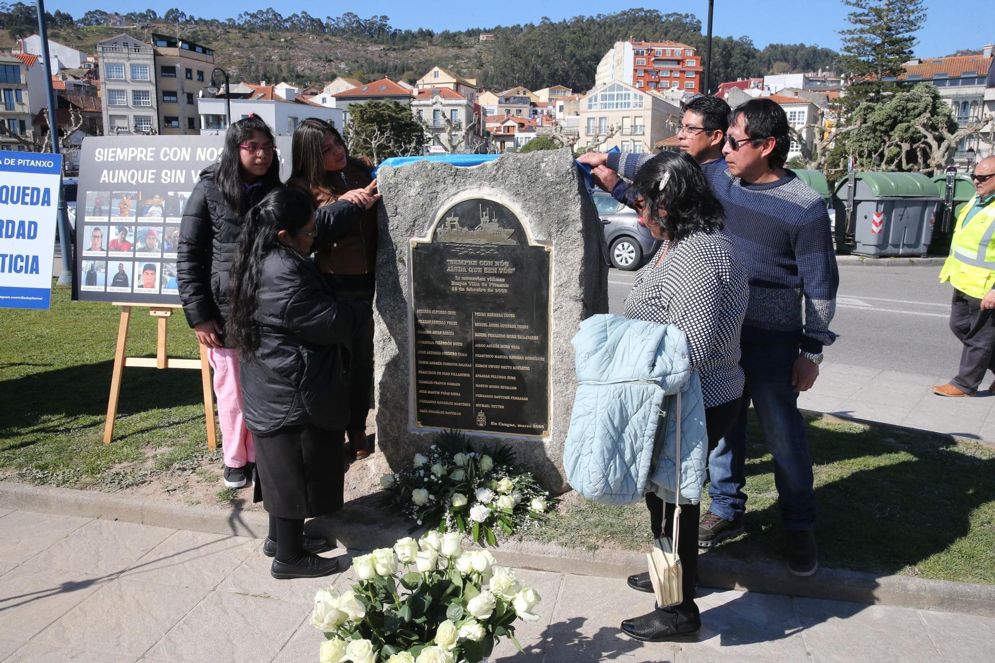 Cangas recuerda para la eternidad a los 21 del 'Pitanxo'