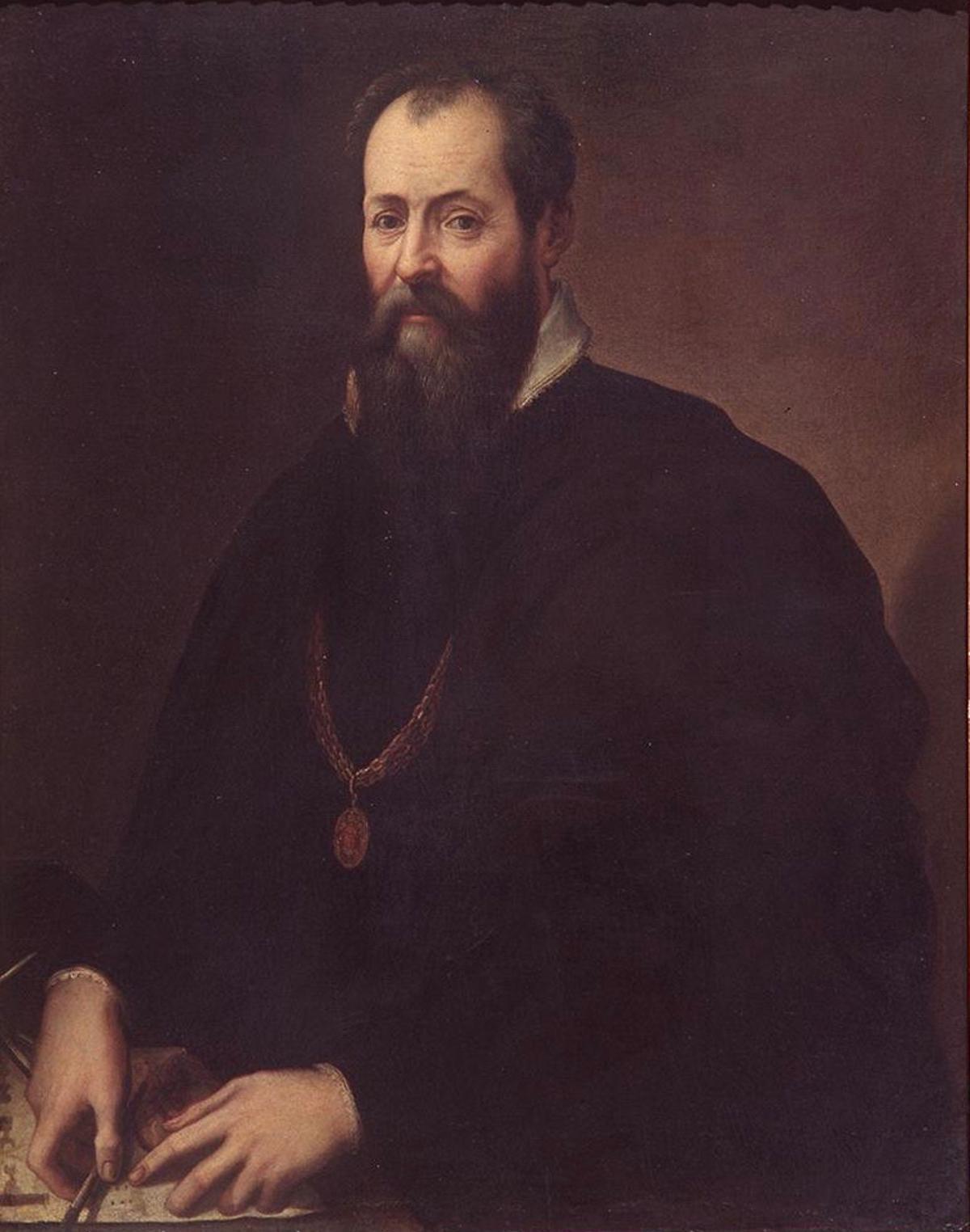 Vasari, según Jacopo  Zucchi.