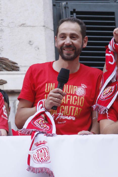 Rua de celebració de l'ascens del Girona