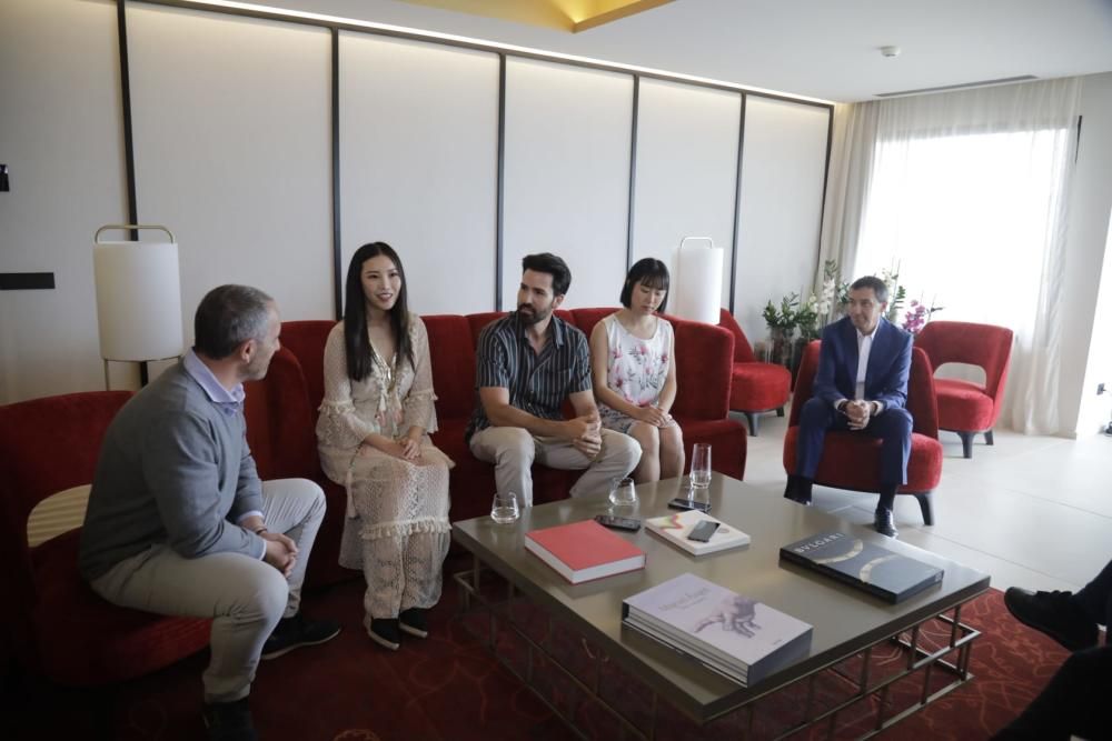 Finaliza en Mallorca el rodaje de la serie china 'Spain Passion'