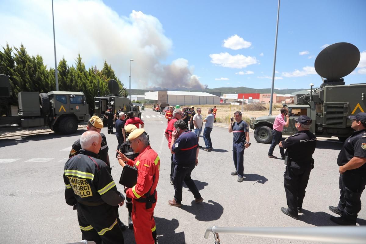 Incendio en la Serra Calderona