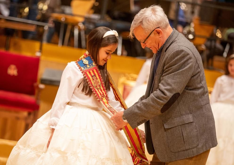 Ensayo de la exaltación de la falleras mayores de València 2019