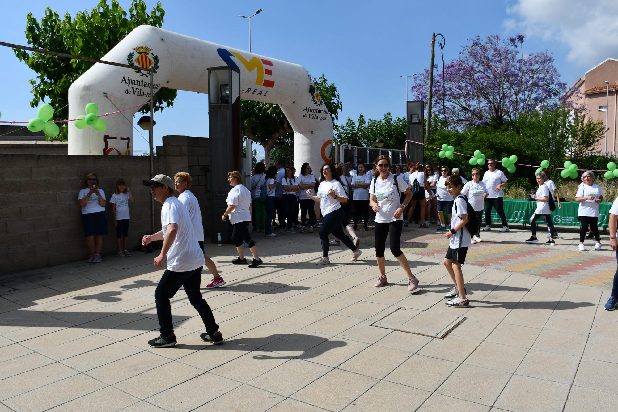 Todas las fotos de la marcha contra el cáncer de Vila-real