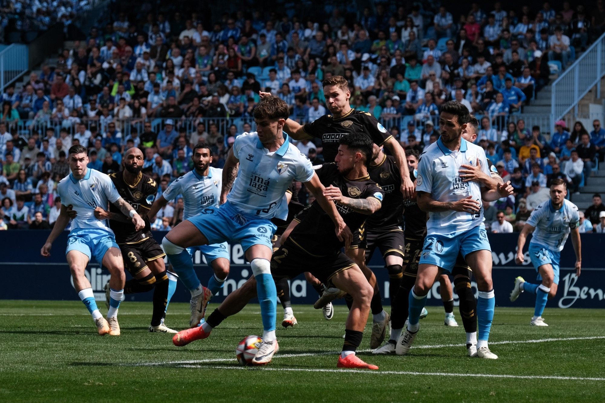 Primera RFEF | Málaga CF - CF Intercity, en imágenes