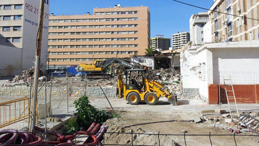 Terrenos junto al mercado del Carmen donde se preveía la edificación de Baensa.