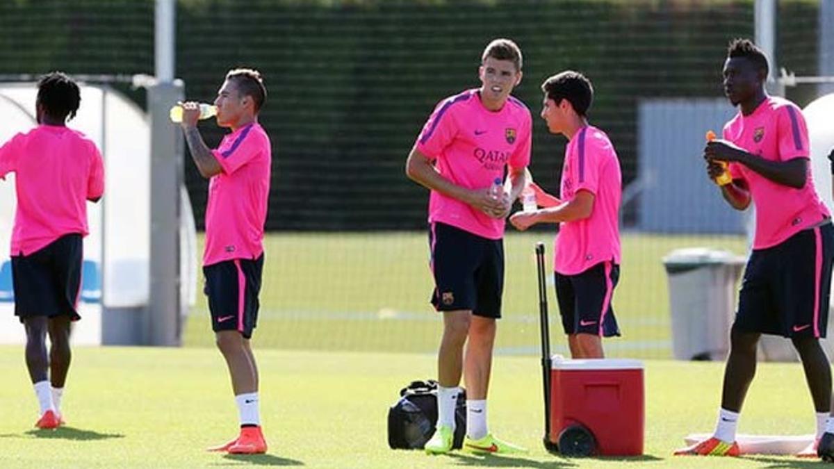 El Barça ya ha llevado a cabo su primera sesión de entrenamiento de este martes