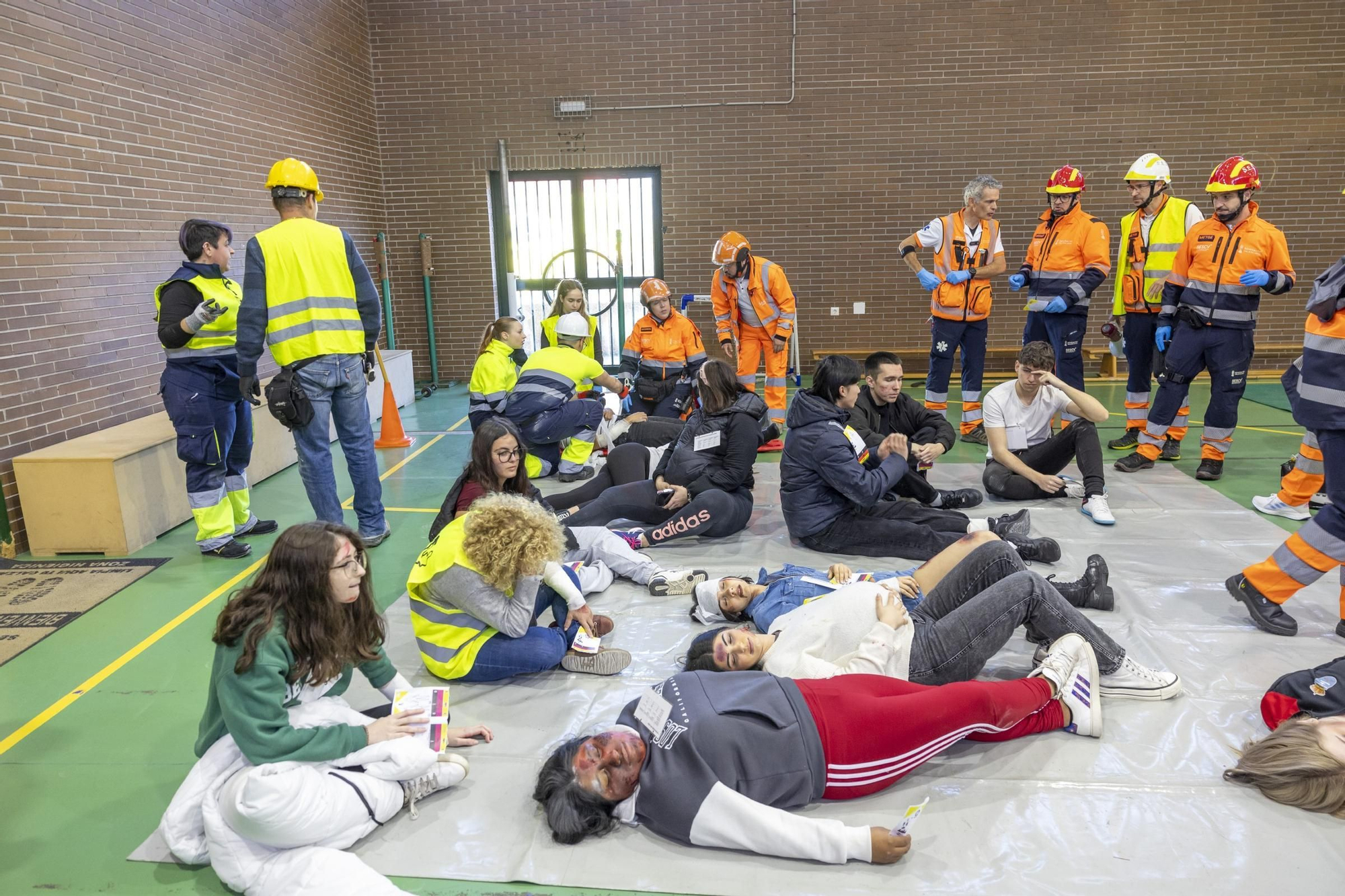 Así ha sido el simulacro de terremoto en Torrevieja coincidiendo con el aniversario del catastrófico seísmo de 1829
