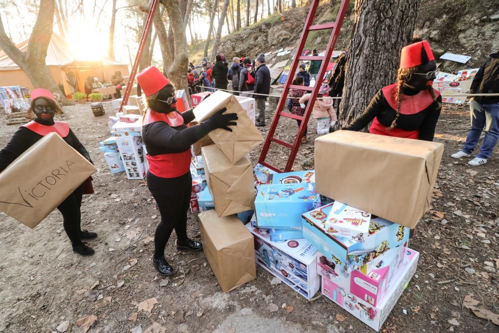 Los Reyes Magos abren las puertas de su campamento