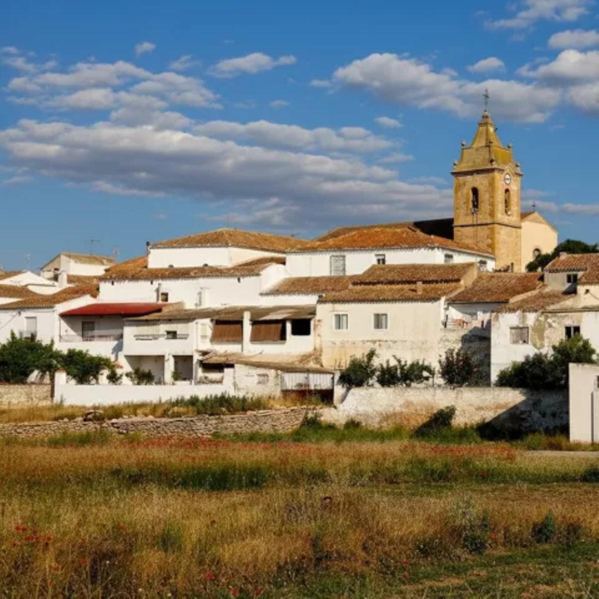 Vista del pueblo de San Pedro, Albacete.