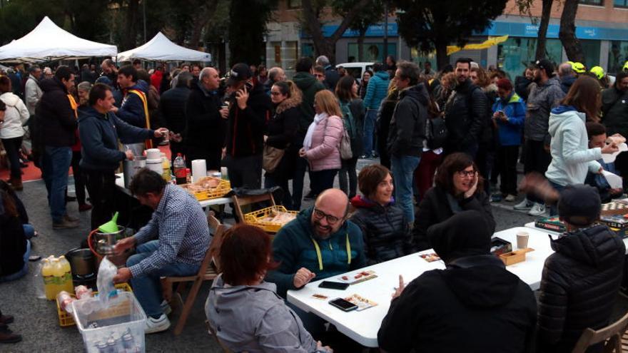 Acció convocada per Tsunami Democràctic a Tarragona