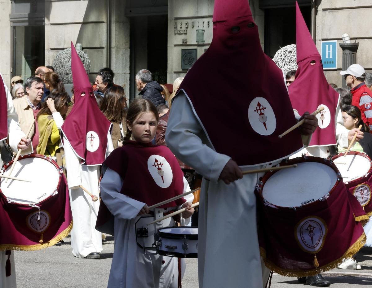 La procesión de la Borriquita de Vigo este Domingo de Ramos, en imágenes