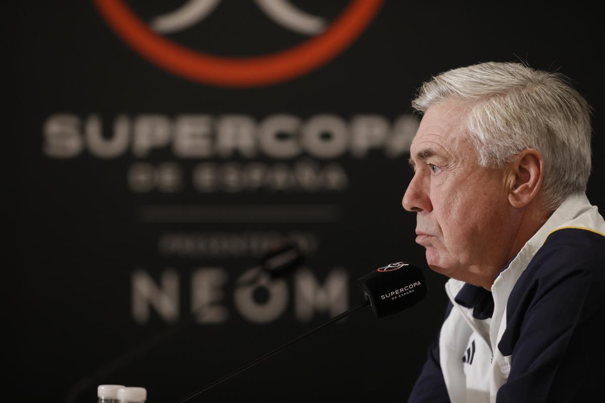 Ancelotti: Estaría contento de ganar si no lo merecemos demasiado
