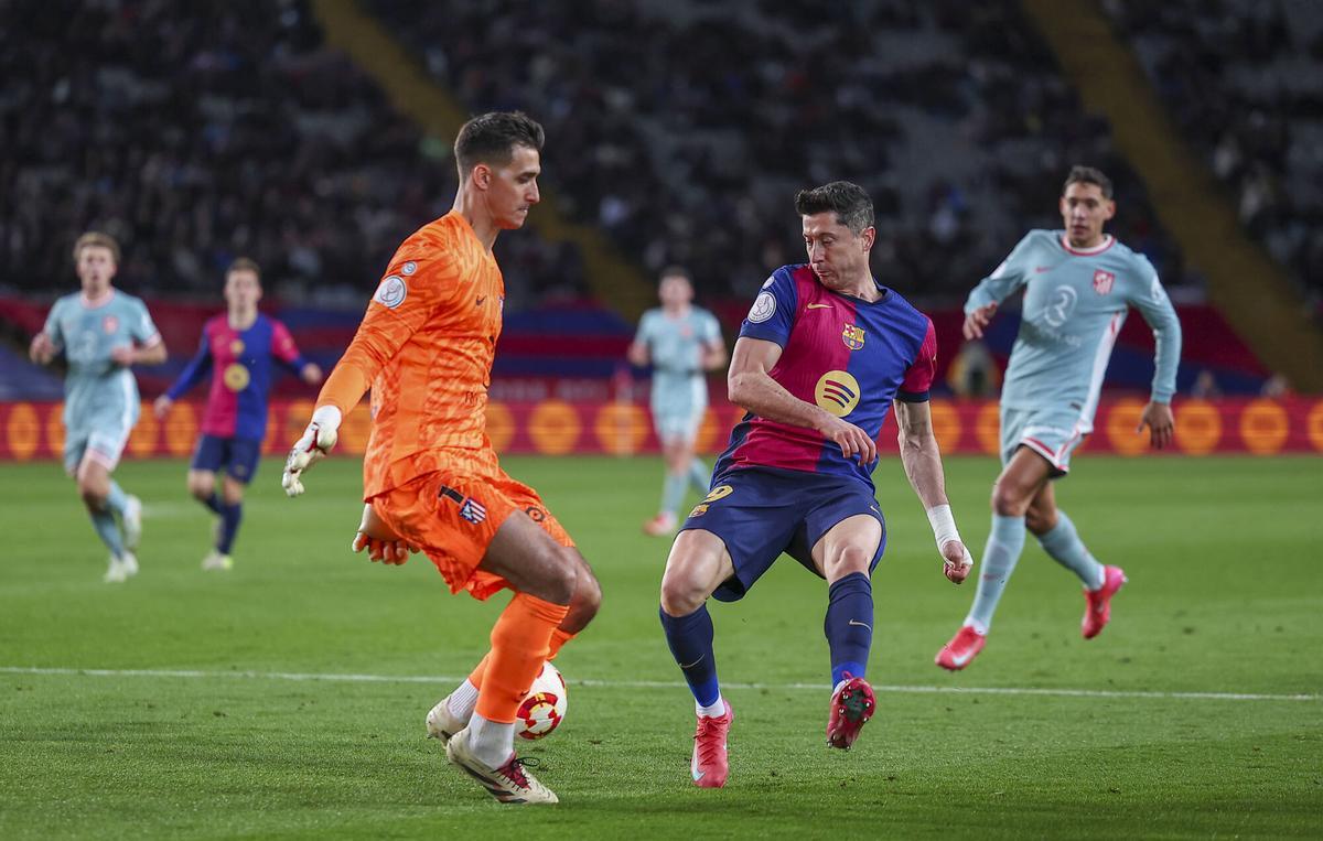 El Barça tuvo opciones de marcarle mas goles al Musso