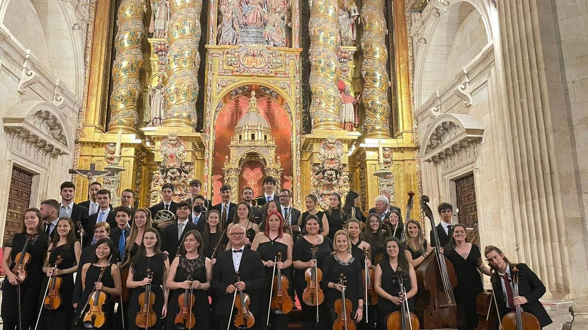 Banda sinfónica de la primitiva de Llíria en Salamanca