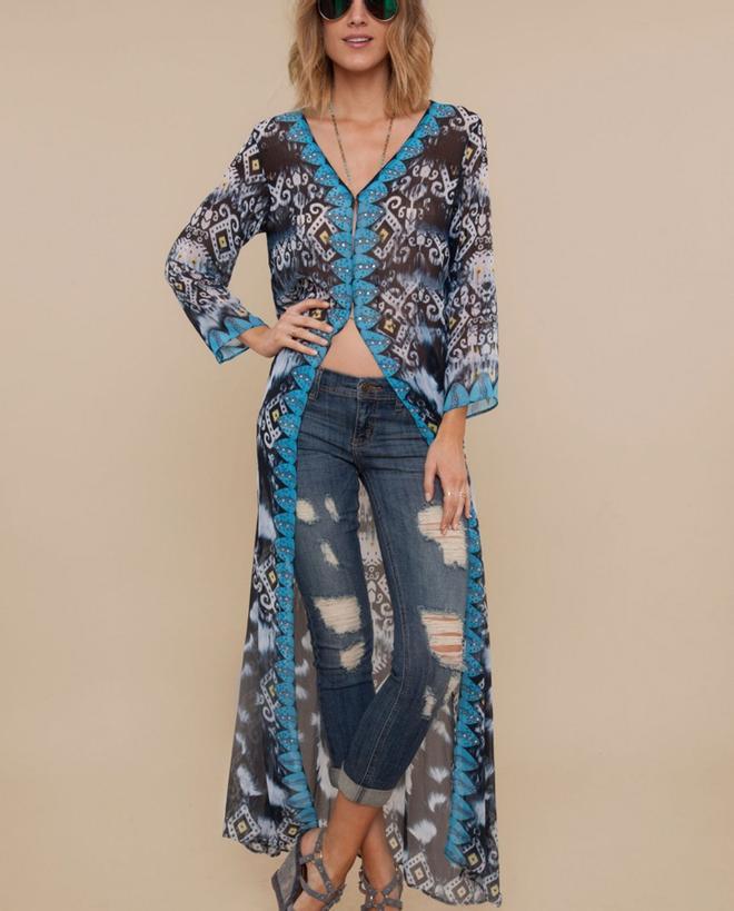 Kimonos largos: de BDBA, 150 euros