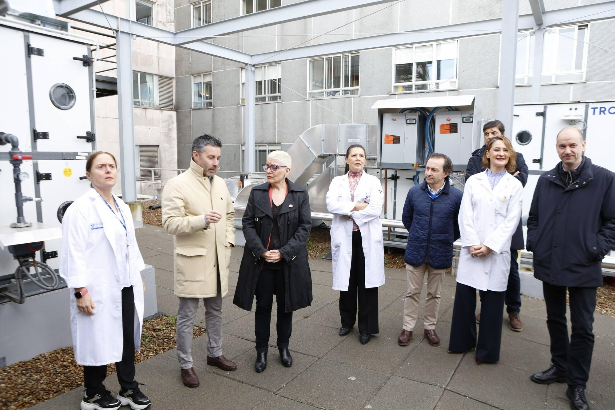 Las obras del recrecido del Hospital de Cabueñes, en imágenes