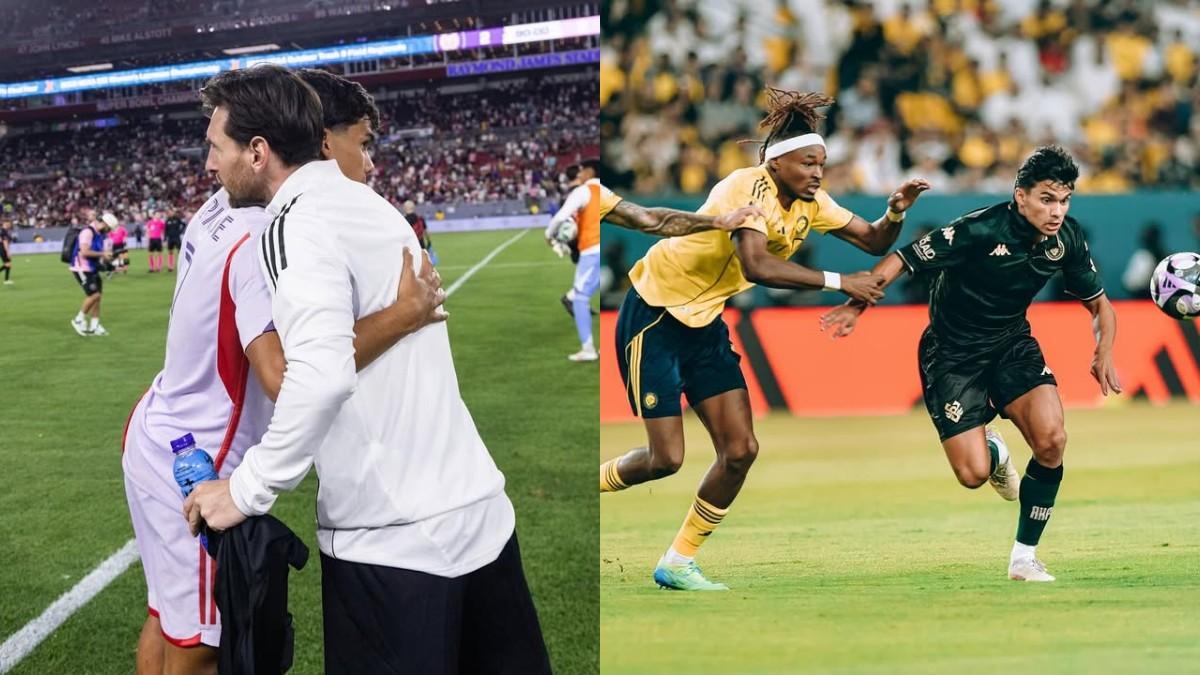 Ramiro Enrique Paz, ante Inter Miami de Messi y Al Nassr de Cristiano Roanldo