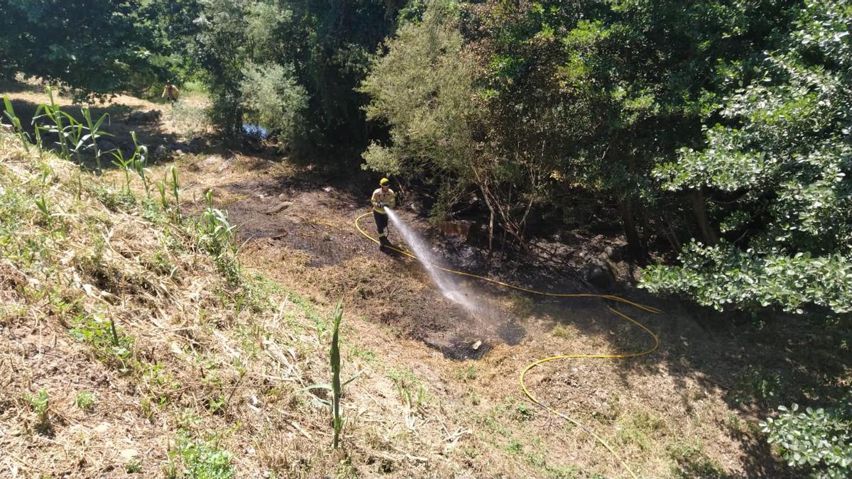 Incendi a tocar de l&#039;avinguda Onze de Setembre