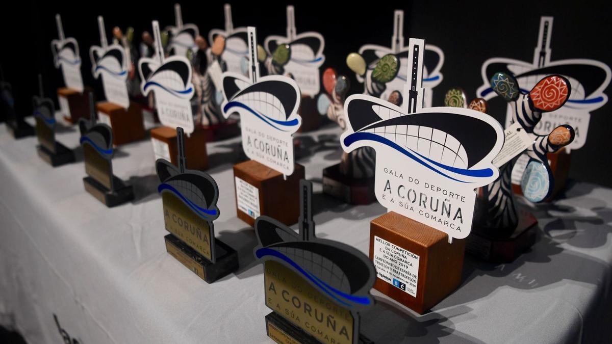 Todos los premios de la tercera edición de la Gala do Deporte da Coruña e a súa Comarca. |  // CARLOS PARDELLAS
