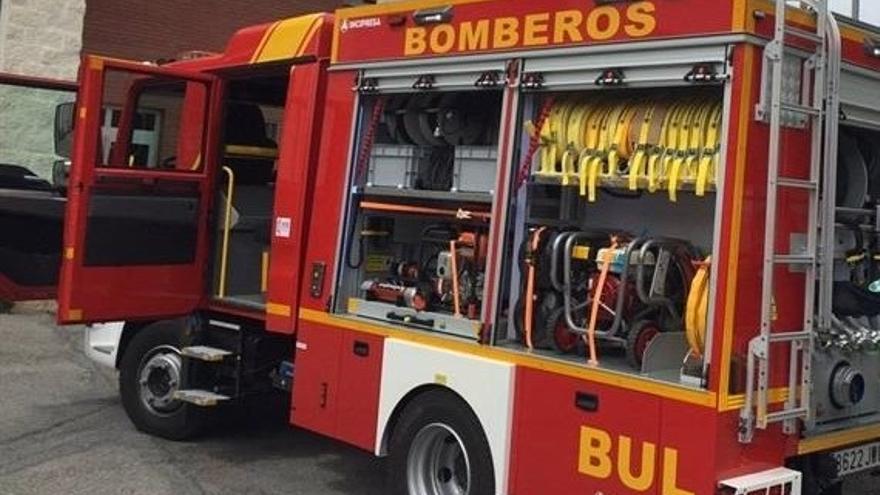 Una imagen de archivo de un camión de bomberos.