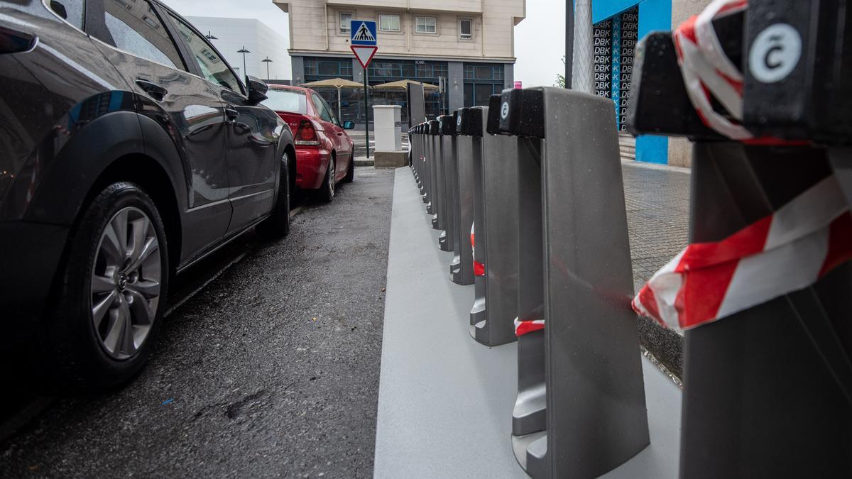 Nueva estación de bicicletas en Matogrande.