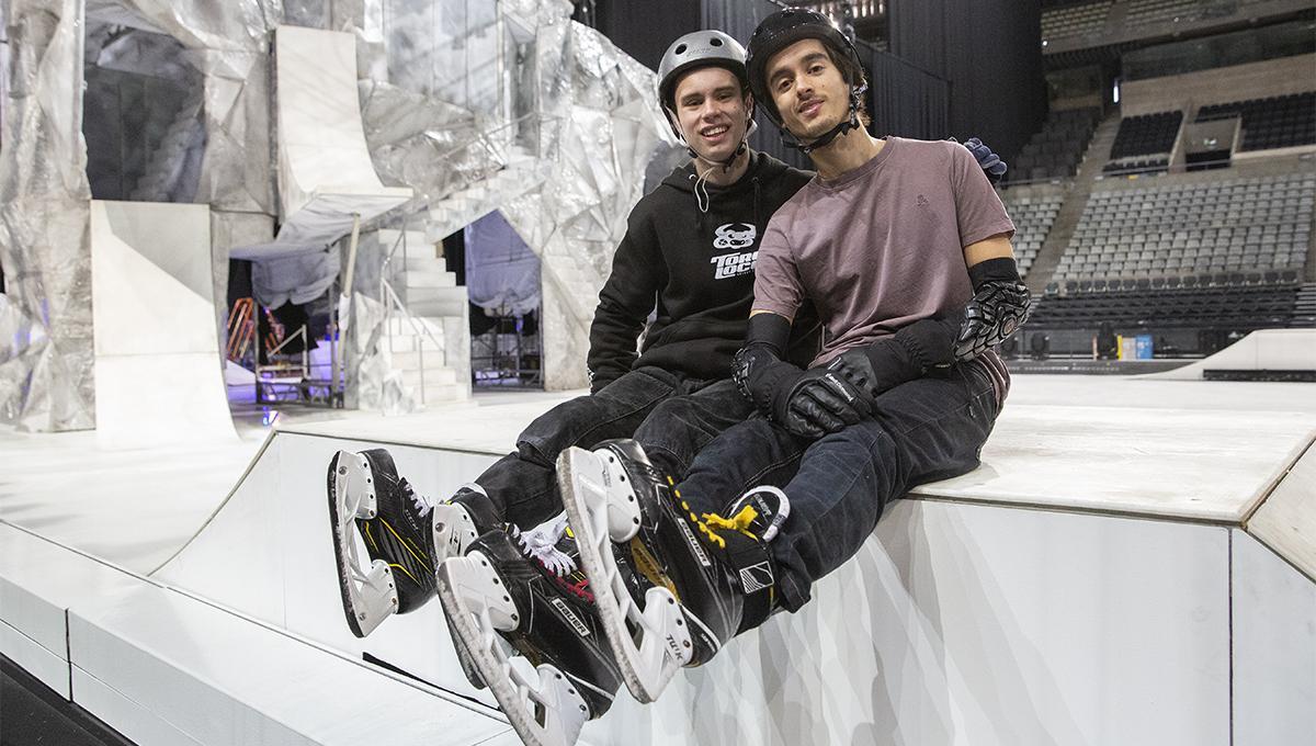  Dos patinadores españoles, Abel Morales y Victor Medrano candidatos a entrar en el mundo de Crystal del Cirque du Soleil