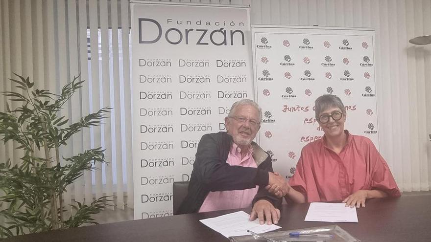 ción Dorzán: la mano tendida para  más de 100 mayores de Ourense que viven solos