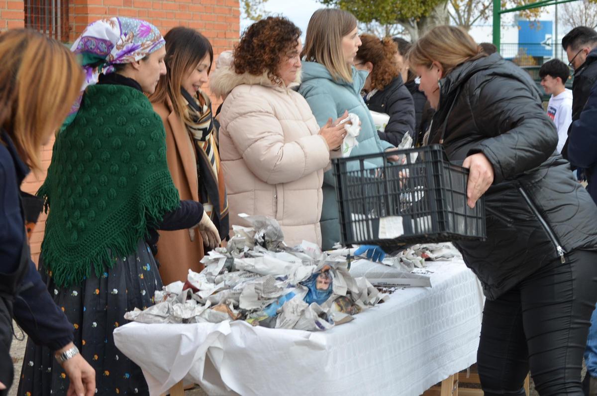 Magosto en el IES Los Sauces de Benavente.