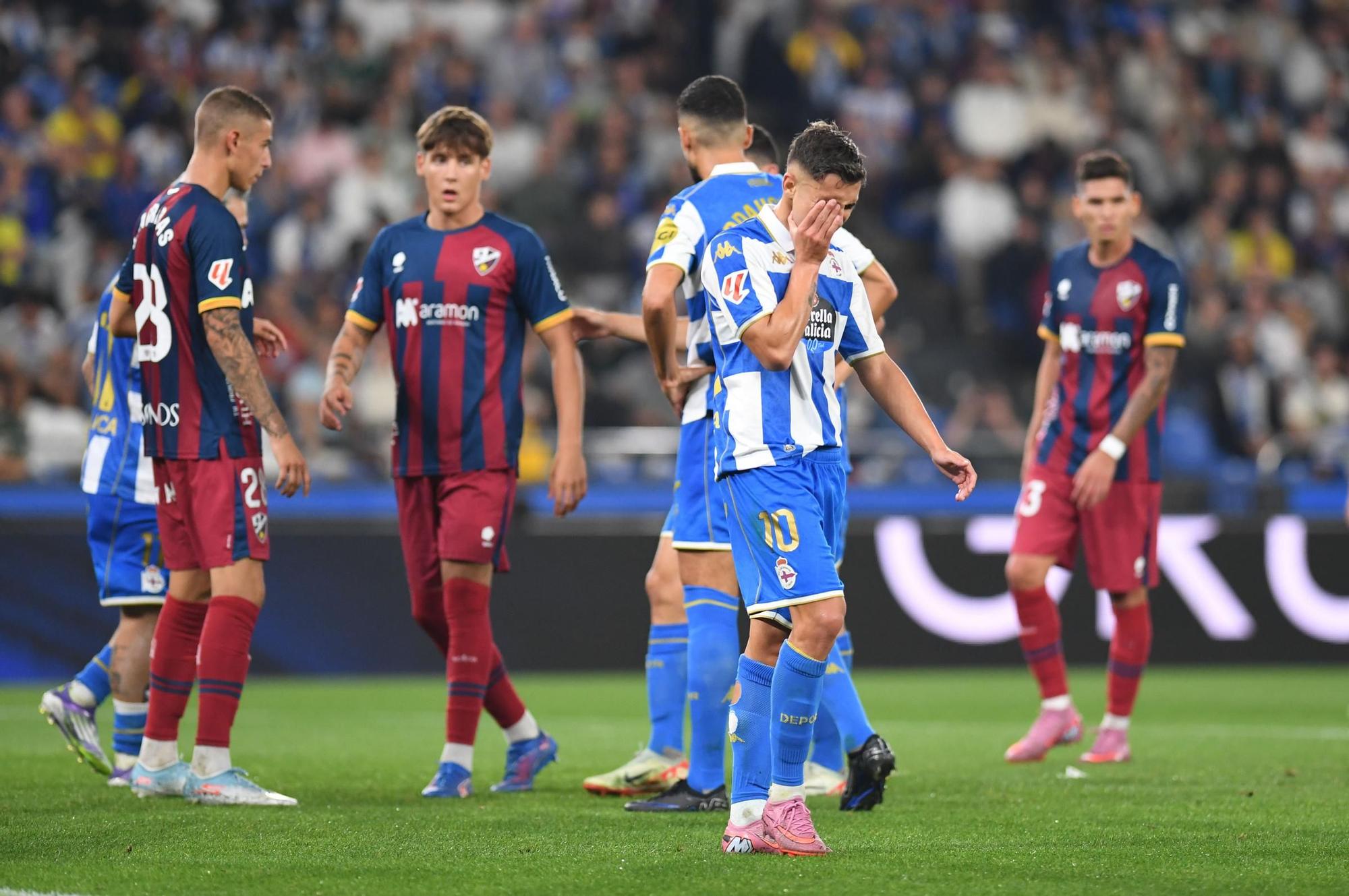 Las mejores imágenes del Deportivo - Huesca